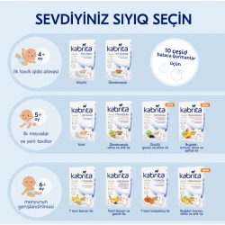 Рисовая каша Kabrita с яблоком и черносливом, 5+ месяцев, 180 г Рисовая каша Kabrita с яблоком и черносливом, 5+ месяцев, 180 г