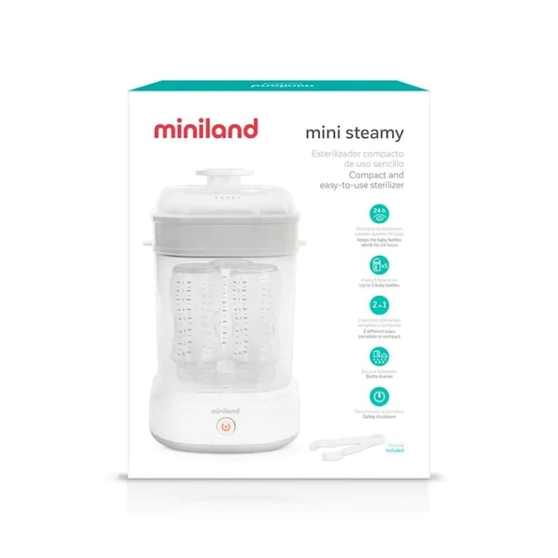 Стерилизатор Miniland Mini Steamy 89580 Стерилизатор Miniland Mini Steamy 89580