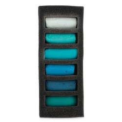 Набор сухой пастели Sennelier A l'ecu Emerald Sea, 6 шт