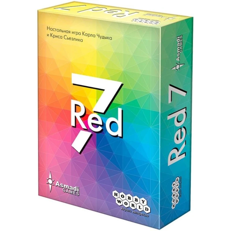 Настольная игра Hobby World Red 7 Настольная игра Hobby World Red 7