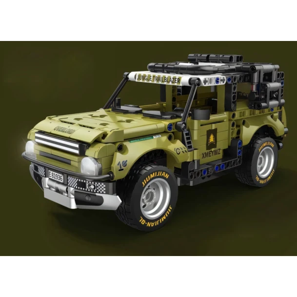 Конструктор Zhegao WILD JUNGLE CROCODILE №QZ6235, 646 деталей, 6+ лет