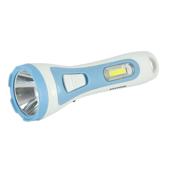 Перезаряжаемый фонарь Krypton KNFL5031, белый/голубой Перезаряжаемый фонарь Krypton KNFL5031, белый/голубой