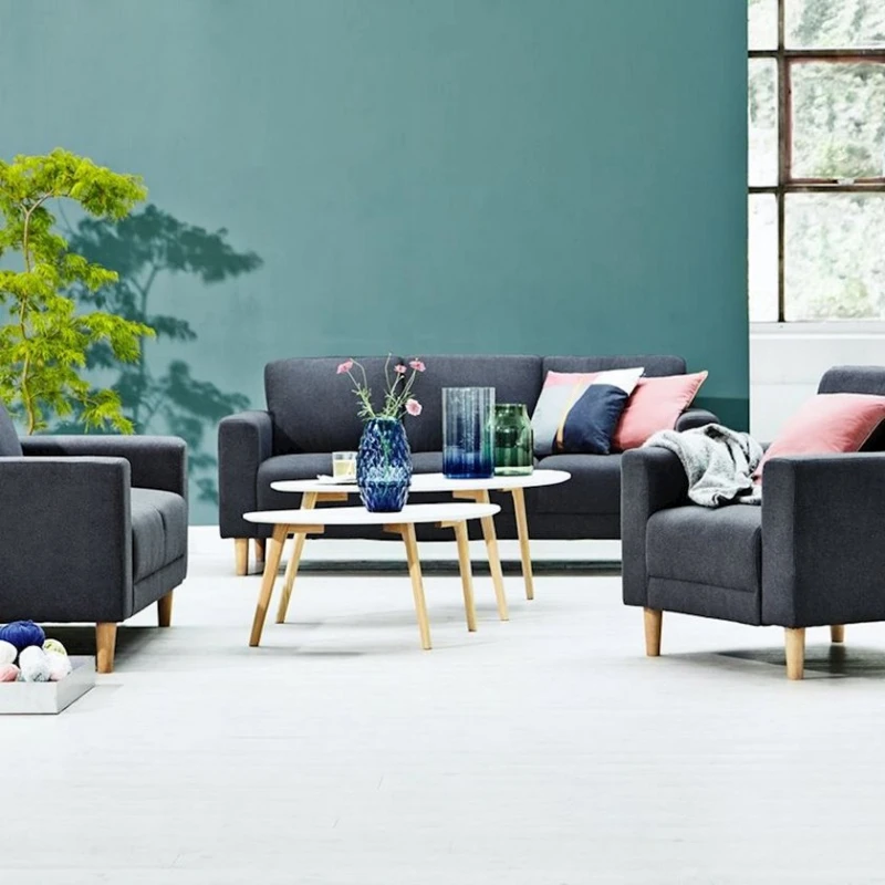 Журнальный стол JYSK Lejre, 48x85x40 см, МДФ/массив дуба, белый/коричневый Журнальный стол JYSK Lejre, 48x85x40 см, МДФ/массив дуба, белый/коричневый