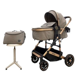 Детская коляска Tb-Kidilo - A10 azr2544 бежевая