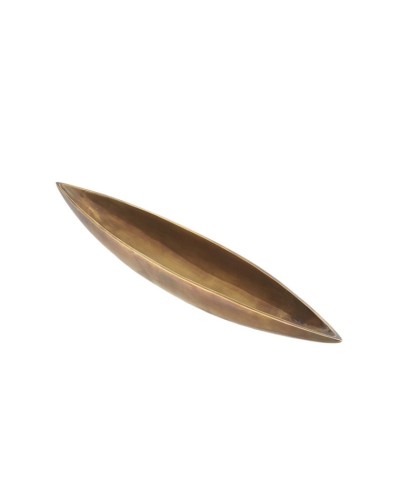 Dekorativ qab Eichholtz Sion, 50x9x4.5 sm, bürünc, qəhvəyi