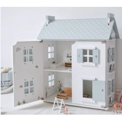 Кукольный домик с мебелью MTR-YLFWWF, дерево, 50x25x60 см Кукольный домик с мебелью MTR-YLFWWF, дерево, 50x25x60 см