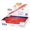 Гелевая ручка Milan P07 Dry-Gel, красная, 0.7 мм