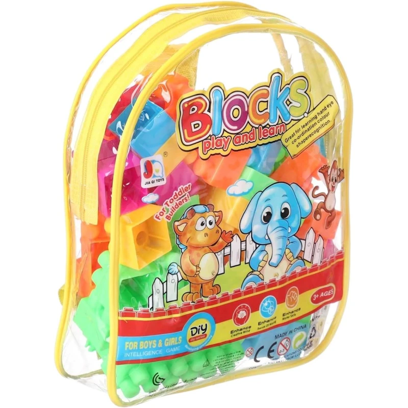 Набор блоков blocks_879, разноцветный Набор блоков blocks_879, разноцветный