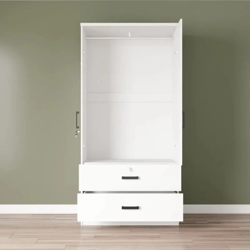 Шкаф Art Mebel Art-100-11, белый, ЛДСП, 50х100х210 см