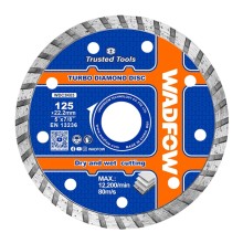 Almaz diski Wadfow WDC3K03/125 mm