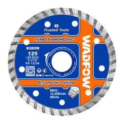 Диск алмазный Wadfow WDC3K03/125 мм