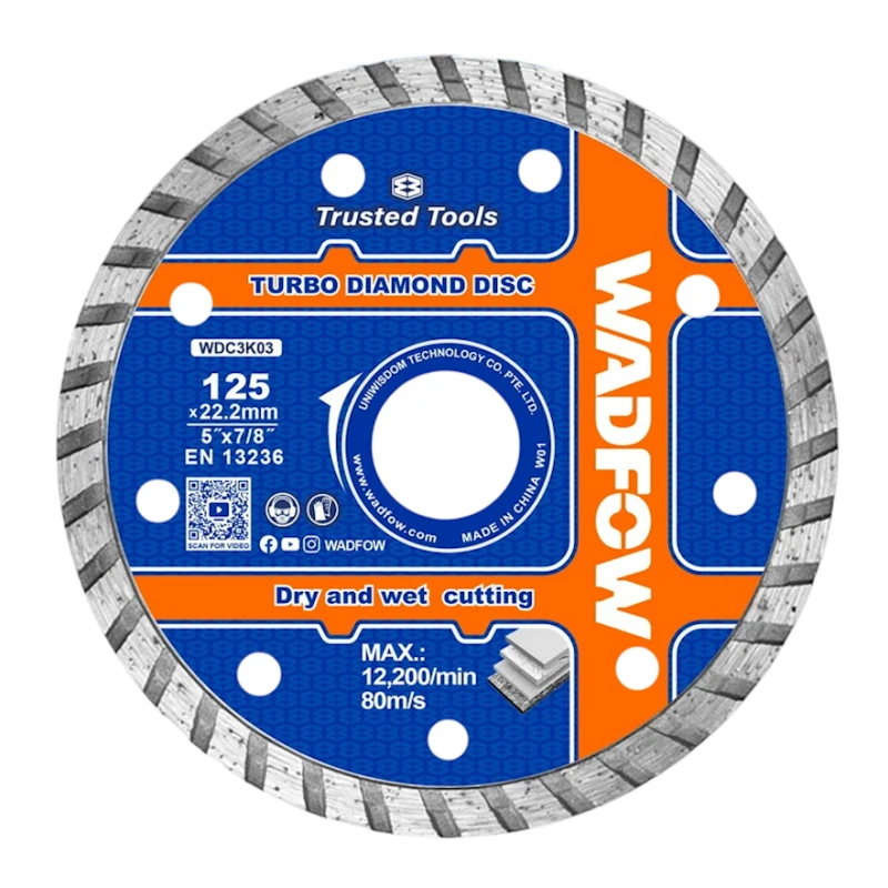 Диск алмазный Wadfow WDC3K03/125 мм