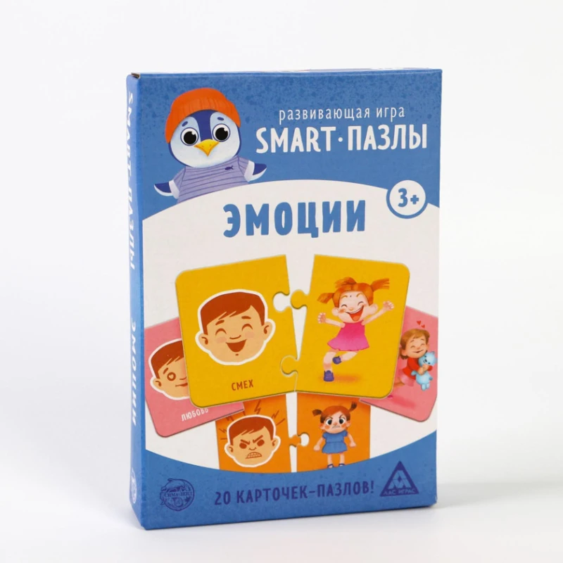 Настольная игра Лас Играс Smart-пазлы. Эмоции