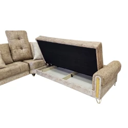 Модульный диван Torino 3+2, 3100/2600x670x800 мм, кремовый Модульный диван Torino 3+2, 3100/2600x670x800 мм, кремовый