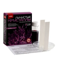 Выращивание кристаллов Lori Лучистый фиолетовый кристалл Лк-007, 10+ лет