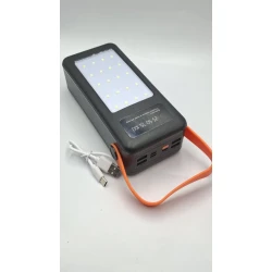 Xarici akkumulyator 50000 mAh, LED işıqlı, tutacaqlı, Qara Xarici akkumulyator 50000 mAh, LED işıqlı, tutacaqlı, Qara