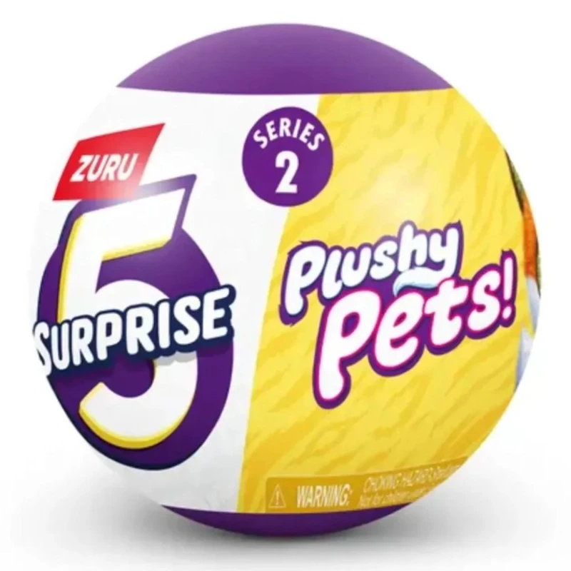 Fiqur-sürpriz Zuru 5 Plushy Pets Series 2, məhsul çeşiddə Fiqur-sürpriz Zuru 5 Plushy Pets Series 2, məhsul çeşiddə