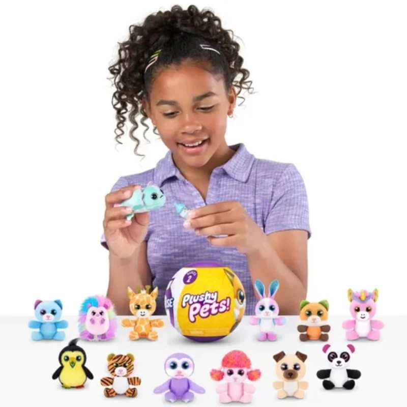 Fiqur-sürpriz Zuru 5 Plushy Pets Series 2, məhsul çeşiddə Fiqur-sürpriz Zuru 5 Plushy Pets Series 2, məhsul çeşiddə