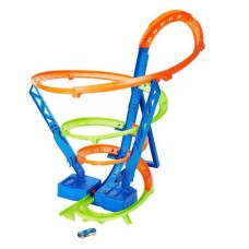 Avtotrek Hot Wheels Action Spiral Speed Crash Trackset HGV67 Yarış tornado, 5+ yaş