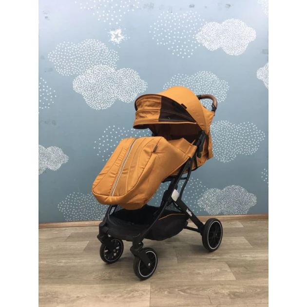 Детская коляска Kidilo K9FG, желтая