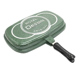 Сковорода двухсторонняя 40см зеленая Сковорода двухсторонняя 40см зеленая