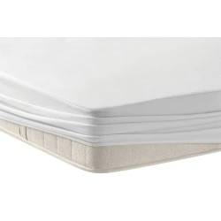 Наматрасник-чехол Yataş Micro Fit, 200x200 см, полиэстер, белый