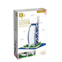 Конструктор Famous Building Blocks Series Burj Al Arab Tp_2007054000008, 2798 элементов