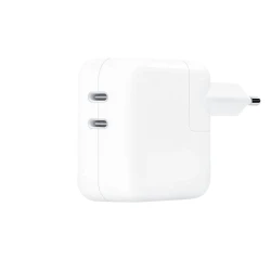 Şəbəkə enerji toplama cihazı Apple Dual Type-C PD 35W White