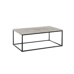 Журнальный стол JYSK Dokkedal, 75x115x45 см, черный