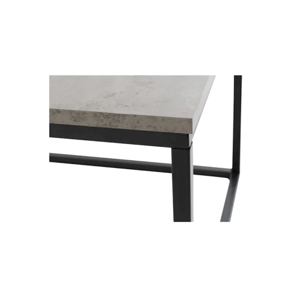 Журнальный стол JYSK Dokkedal, 75x115x45 см, черный Журнальный стол JYSK Dokkedal, 75x115x45 см, черный