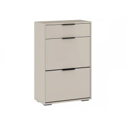 Тумба для обуви Art Mebel, ЛДСП, кремовая, 30х50х130 см