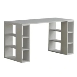 Yazı masası Bello, ağ, 60x140x75sm