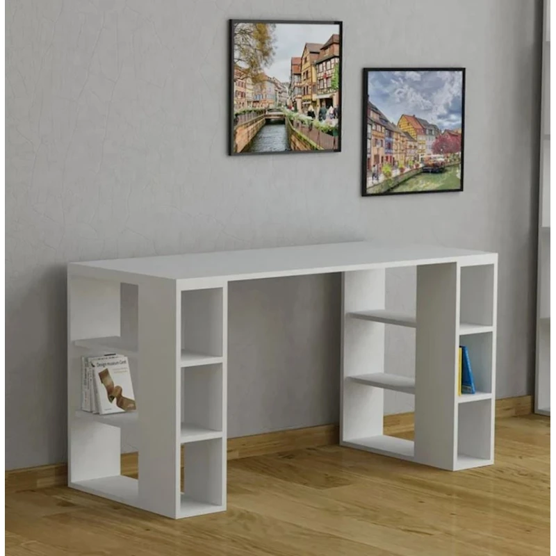 Yazı masası Bello, ağ, 60x140x75sm