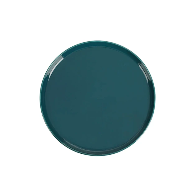 Тарелка Porland Ethos Danshari Forest, 18 см, фарфор, темно-зеленая