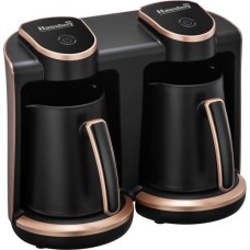 Qəhvəbişirən Hausberg HB-3820 2 fincanlı qızılı - HB-3820