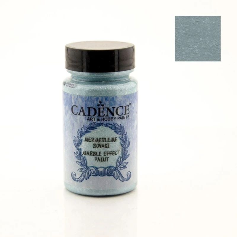 Краска-металлик с эффектом мрамора Cadence Marble Effect Metallic Blue 90 мл