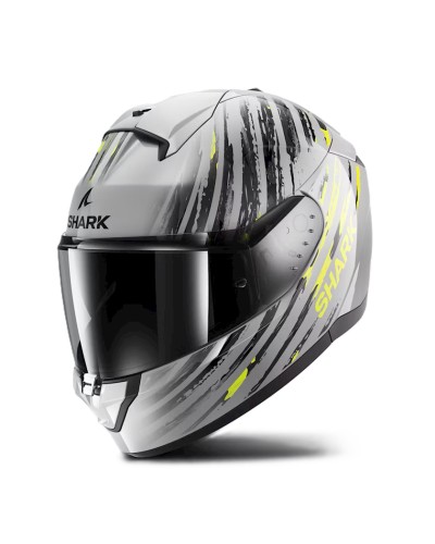 Motosikl dəbilqəsi Shark Ridill 2 Assya HE1120ESAYXL, ölçü XL, gümüşü