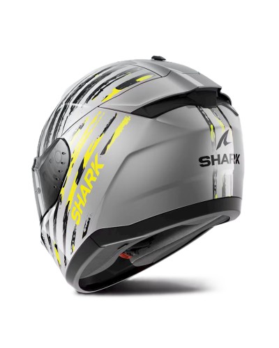 Motosikl dəbilqəsi Shark Ridill 2 Assya HE1120ESAYXL, ölçü XL, gümüşü