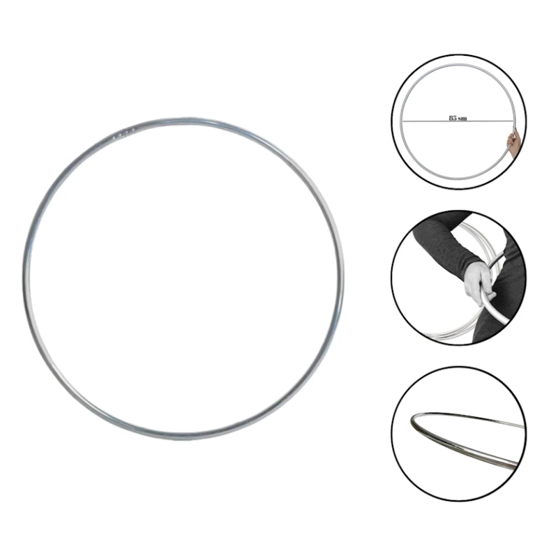 Halqa Gymnic 1163 dəmir, gümüşü, 85 sm, 1400 q