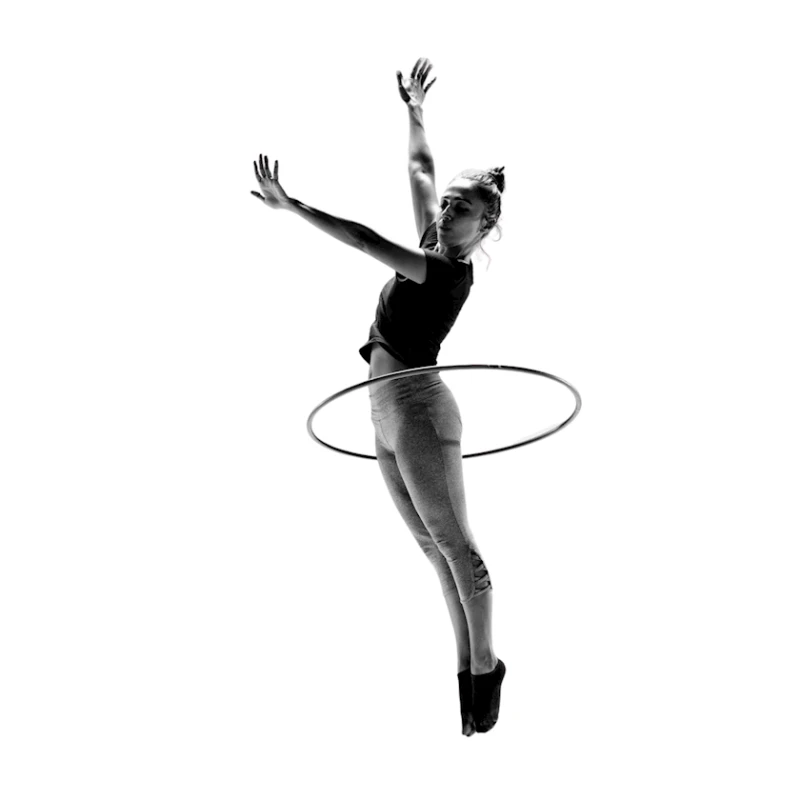 Halqa Gymnic 1163 dəmir, gümüşü, 85 sm, 1400 q