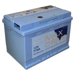 Автомобильный аккумулятор Max Drive 12V 77Аh 720А(EN) R+
