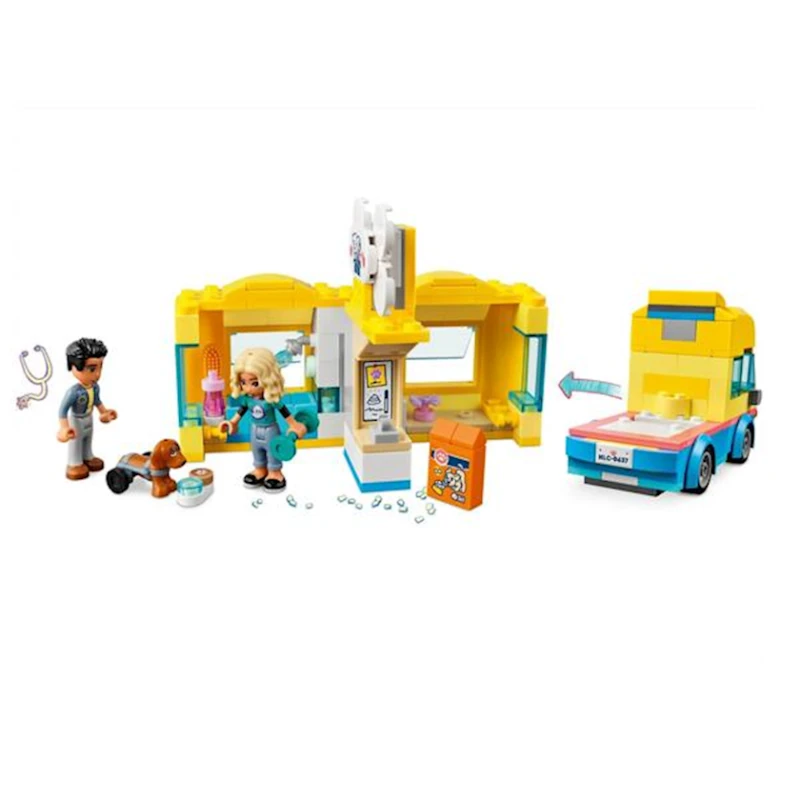 Конструктор LEGO Friends Фургон для спасения собак 41741, 6+ лет, 300 элементов
