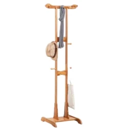 Напольная вешалка smil_1505, коричневая Напольная вешалка smil_1505, коричневая