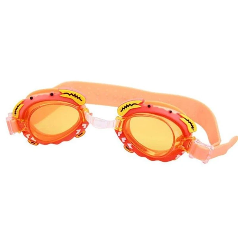 Sarı rəngdə üzgüçülük eynəyi