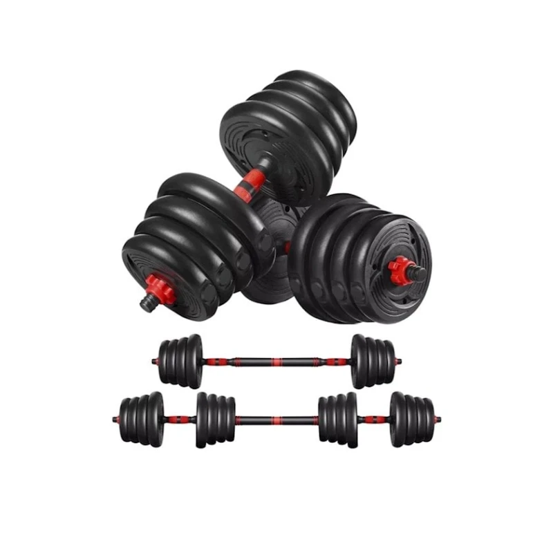 Гантели разборные PI Fitness, пластиковые, 15 кг, 2 шт Гантели разборные PI Fitness, пластиковые, 15 кг, 2 шт