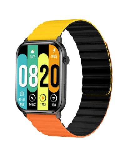 Smart saat Kieslect Calling Watch KS Orange-Yellow/Black