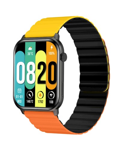 Smart saat Kieslect Calling Watch KS Orange-Yellow/Black