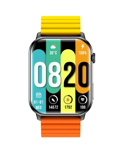 Smart saat Kieslect Calling Watch KS Orange-Yellow/Black