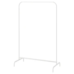 Вешалка напольная IKEA Mulig, 46x99x152 см, пластик/сталь, белый