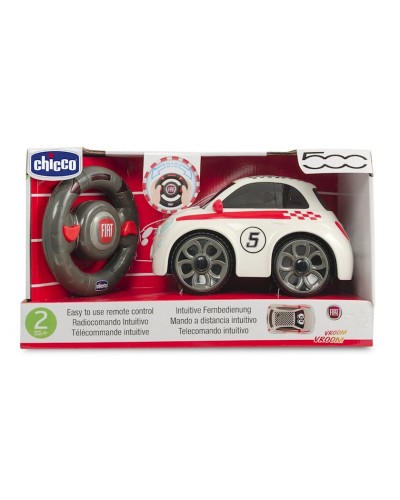 Uzaqdan idarə olunan pultlu maşın Chicco Fiat 500 RC, 16x21.3x36.5sm